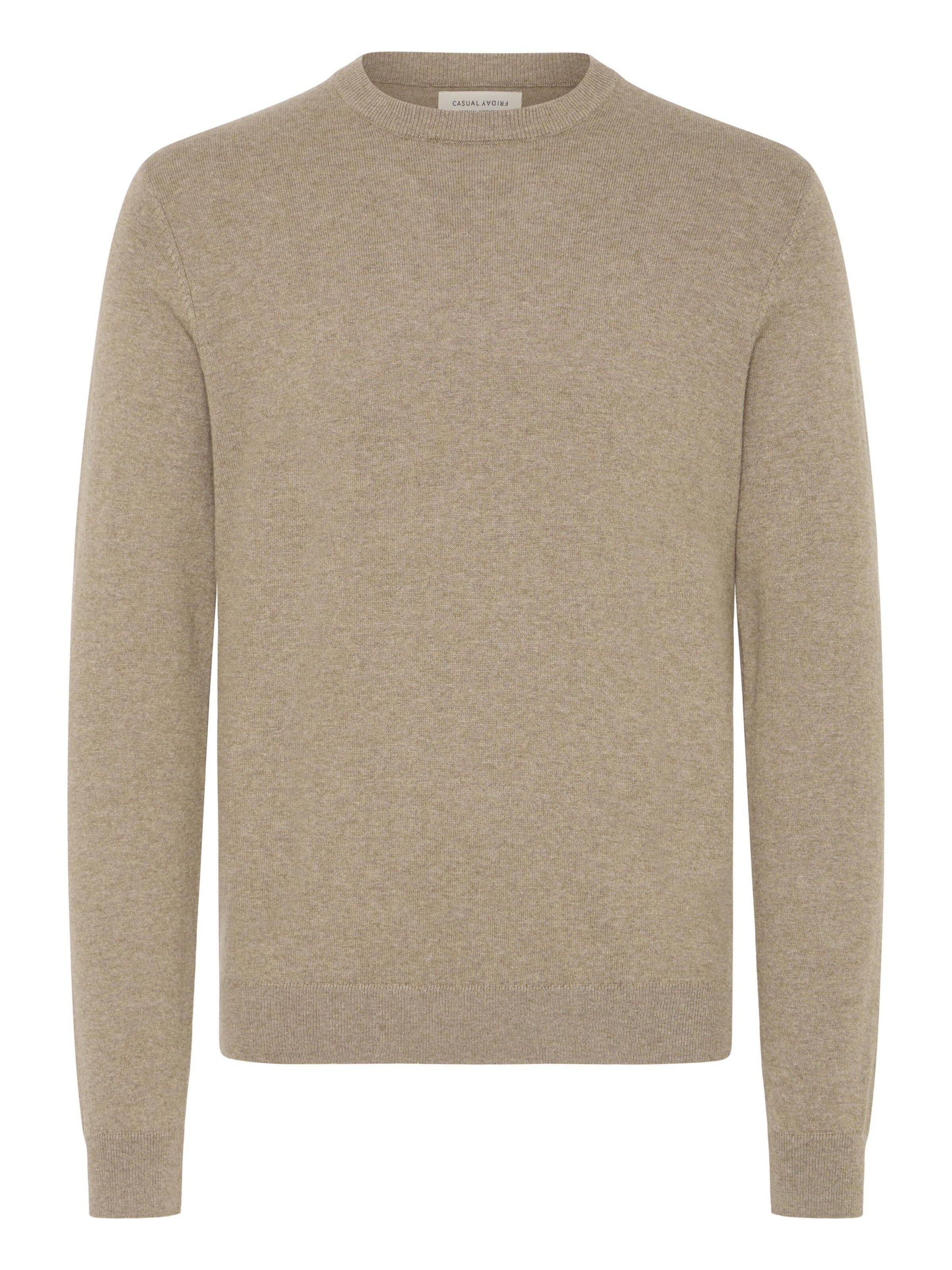 Pullover ' CFHALFDAN ' di Casual Friday in beige: frontale