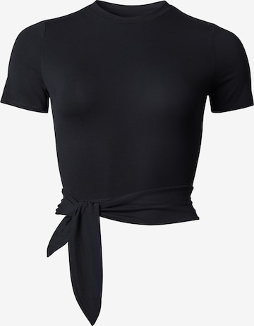 Les Lunes Shirt 'Lou' in Black: front