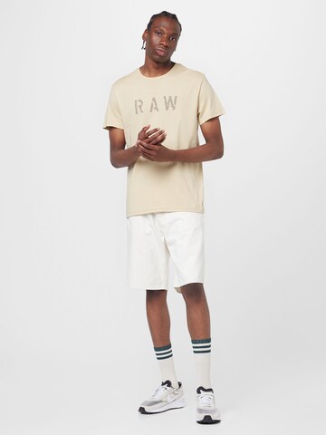 G-Star RAW T-Shirt in Beige