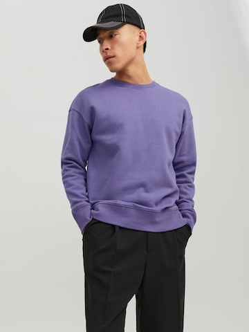 JACK & JONES Sweatshirt 'Star' in Purple: front