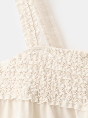 MANGO Top 'BETH' – béžová