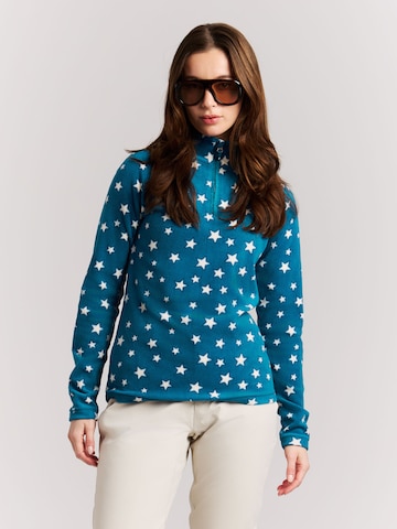 PROTEST Sports sweatshirt 'PRTRefuzzy' in Blue