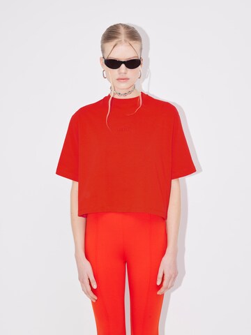 Maglietta 'Ellen' di LeGer by Lena Gercke in rosso: frontale