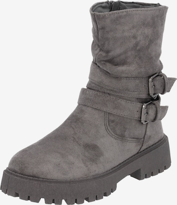 Bottines 'Lampione' Palado en gris : devant