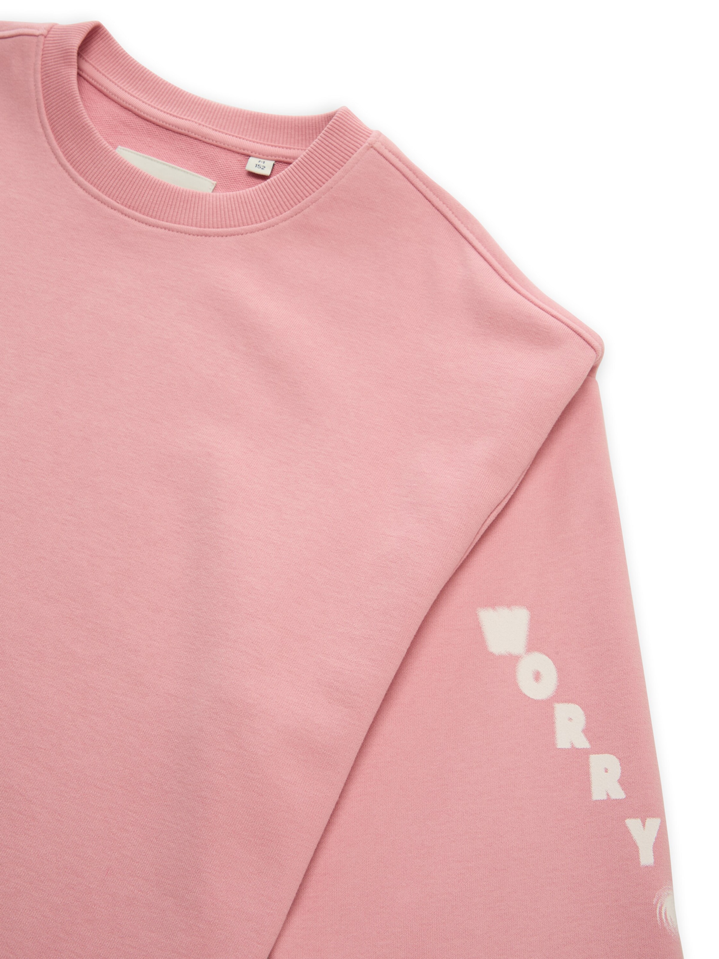 TOM TAILOR Sweatshirt in Pink