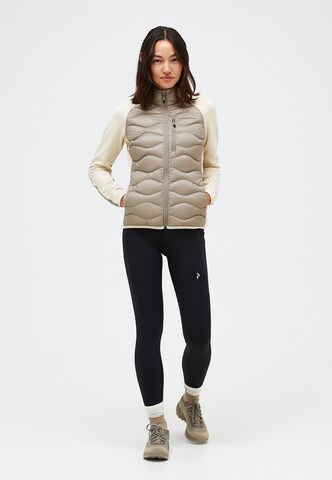 Veste de sport PEAK PERFORMANCE en marron