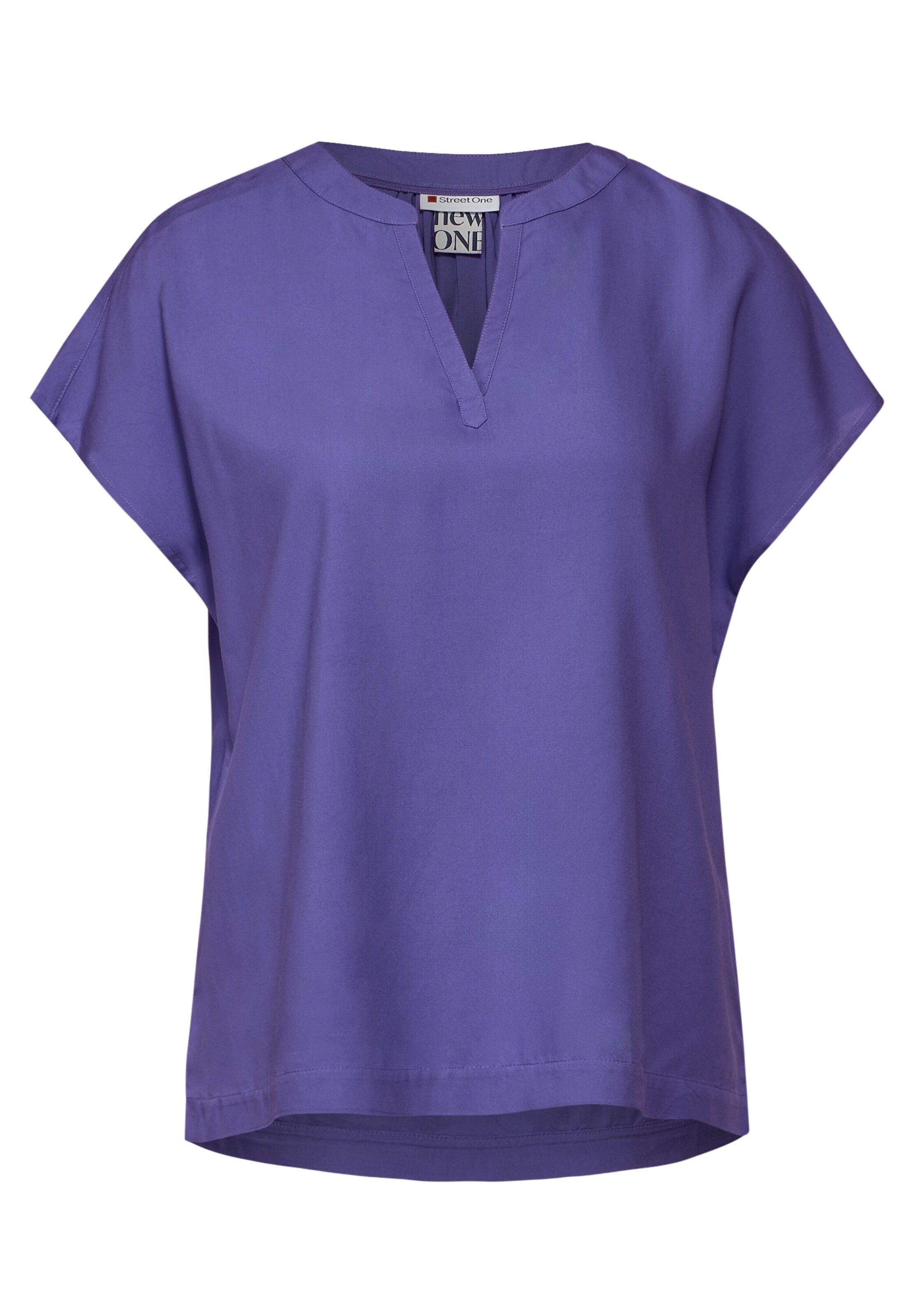 STREET ONE Bluse in Lila: Vorderseite