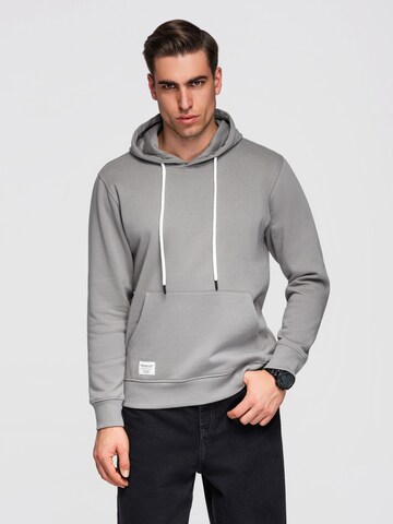 Sweat-shirt Ombre en gris