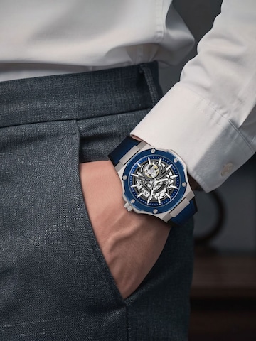 CERRUTI 1881 Analoguhr 'Automatic watch Lucardo'‌‌‌‌‌‌‌‌‌ in Blau