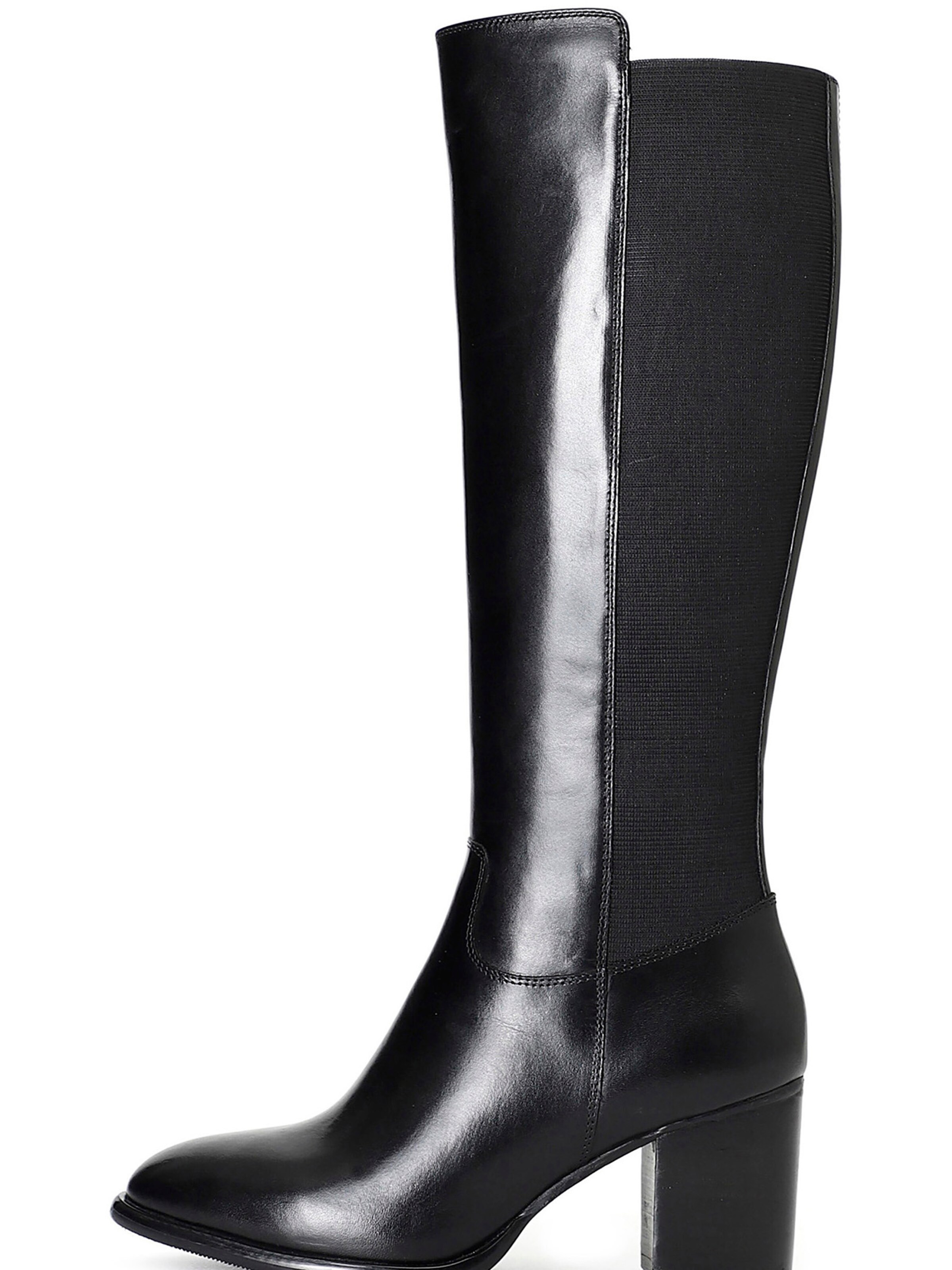 CAFè NOIR Boots in Zwart: voorkant