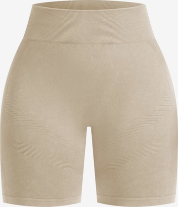 Smilodox Leggings in Beige: voorkant