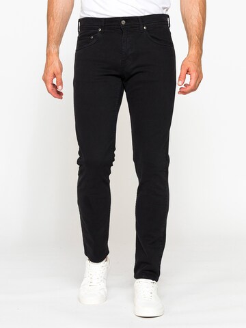 Carrera Jeans Slimfit Jeans 'Colored Slim-Fit 717'‌‌‌‌ in Schwarz: Vorderseite