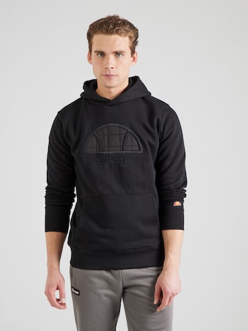 ELLESSE Sweatshirt 'Skiliano' in Black: front