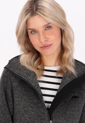 Schmuddelwedda Fleece jas in Grijs