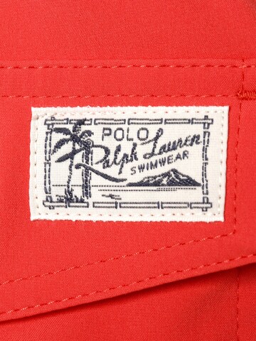 Shorts de bain Polo Ralph Lauren en rouge