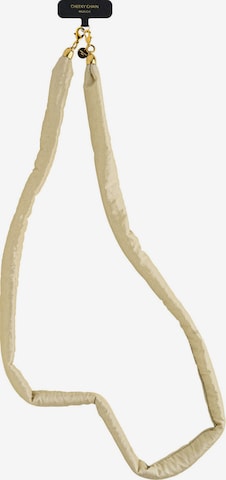 Protection pour Smartphone 'Toni' Cheeky Chain Munich en beige : devant