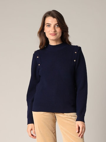 Deeluxe Trui 'Matycia' in Blauw: voorkant