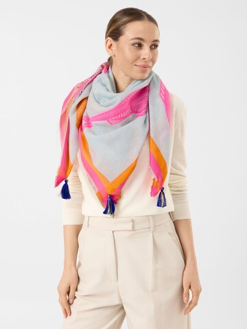 Foulard CODELLO en bleu : devant