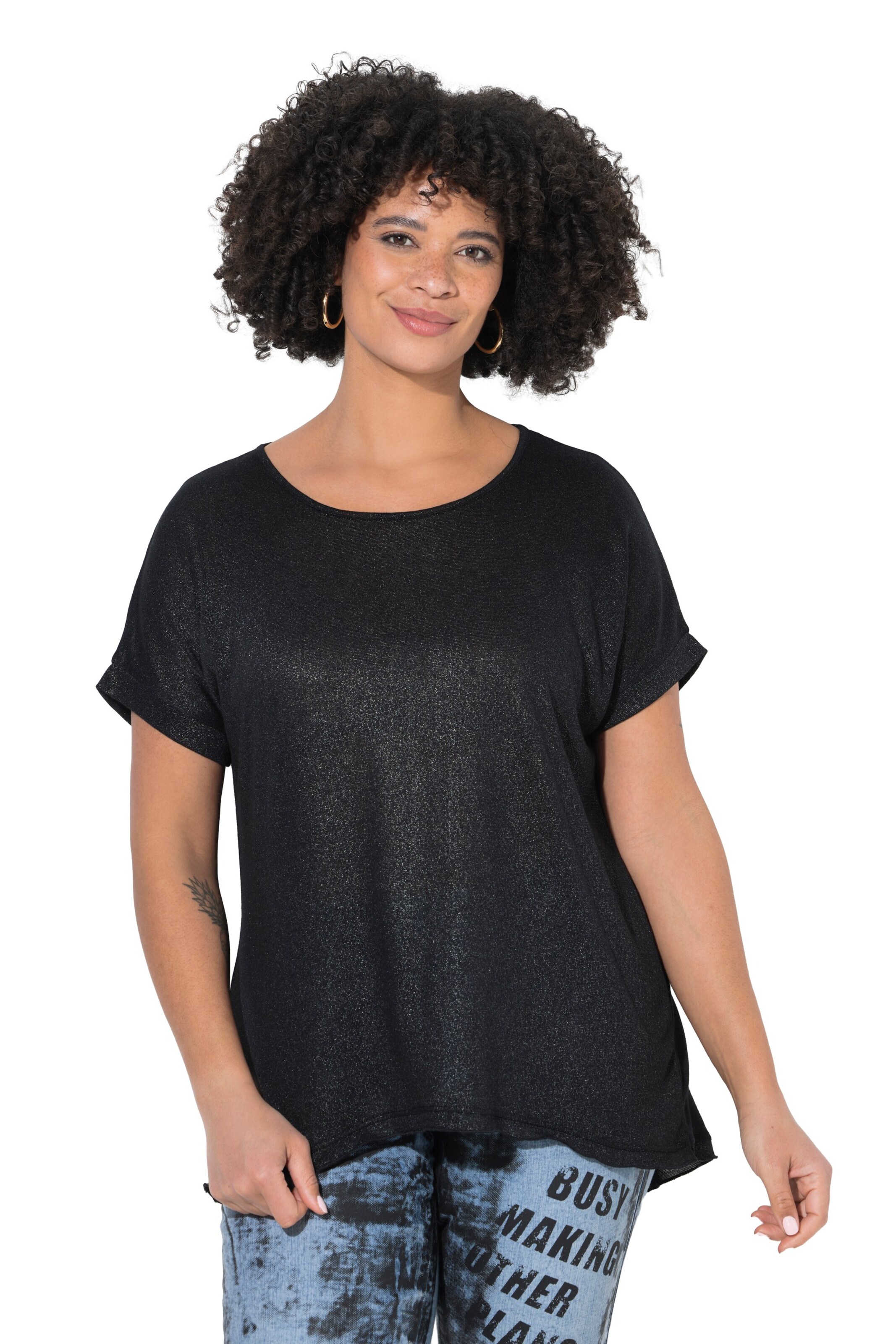 Angel of Style Shirt in Schwarz: Vorderseite