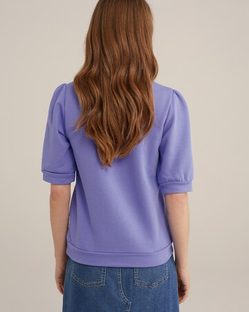 WE Fashion Sweatshirt in Purple