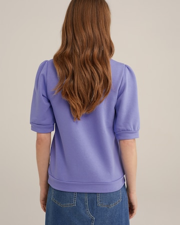 purpurinė WE Fashion Megztinis be užsegimo