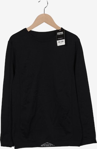 MCKINLEY Langarmshirt XL in Schwarz: Vorderseite