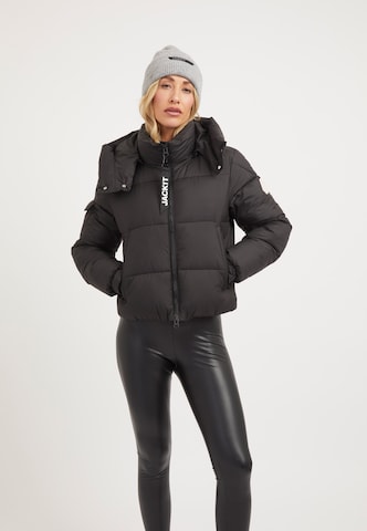 Veste d’hiver JACK1T en noir : devant