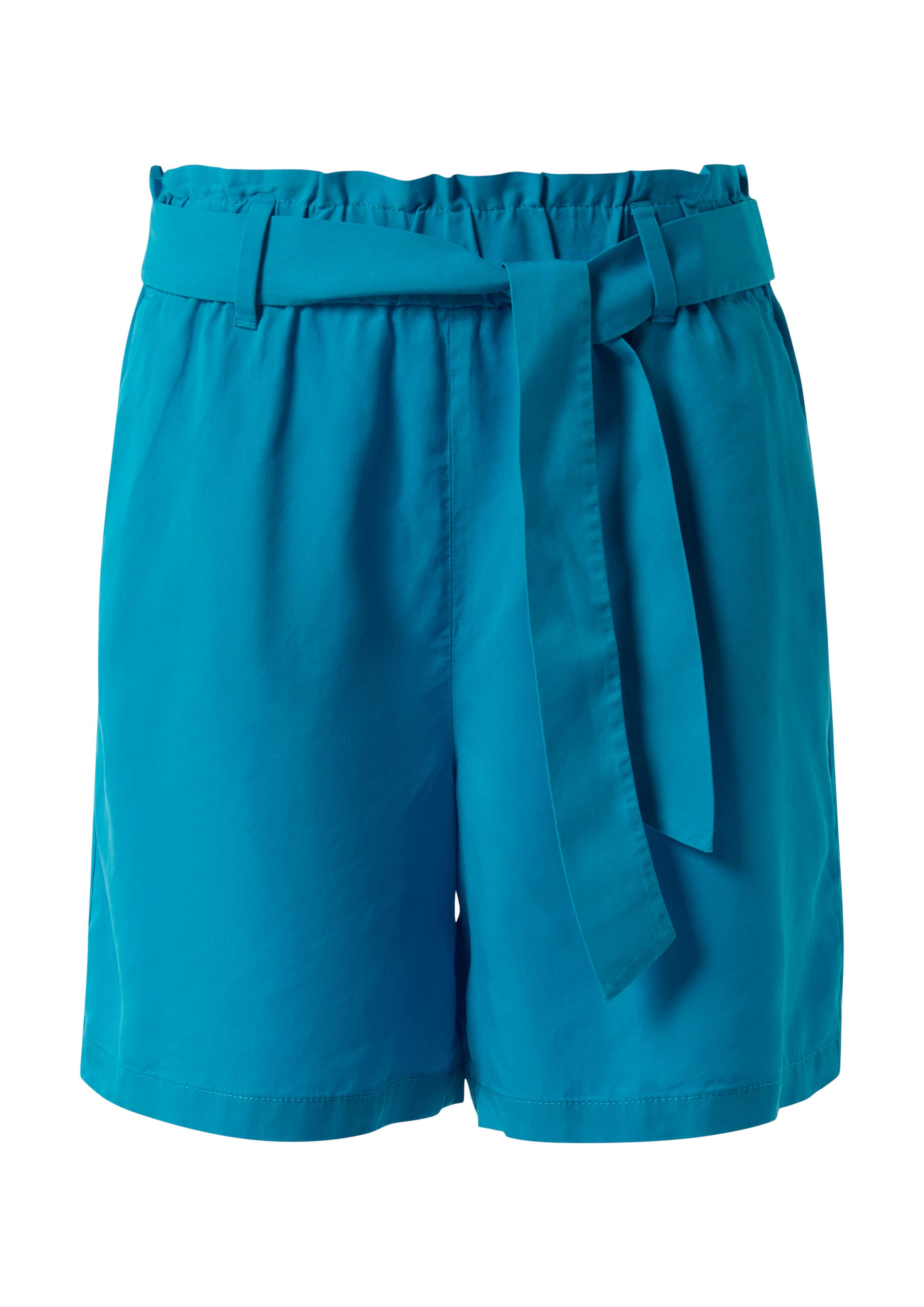 COMMA Regular Broek in Blauw: voorkant