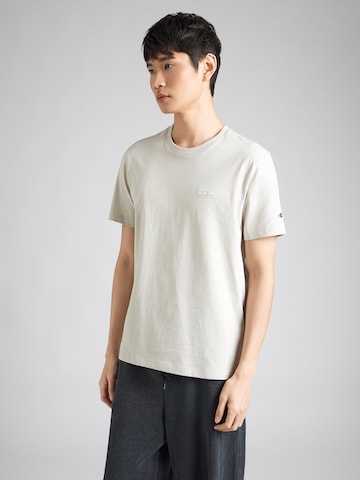 Champion Authentic Athletic Apparel Tričko – šedá: přední strana