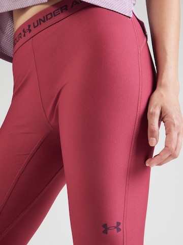 UNDER ARMOUR Skinny Sportbyxa i röd