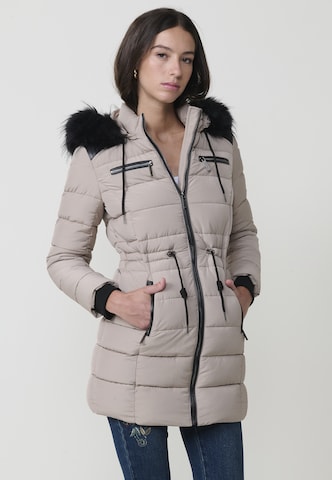 KOROSHI Jacke in Beige: Vorderseite