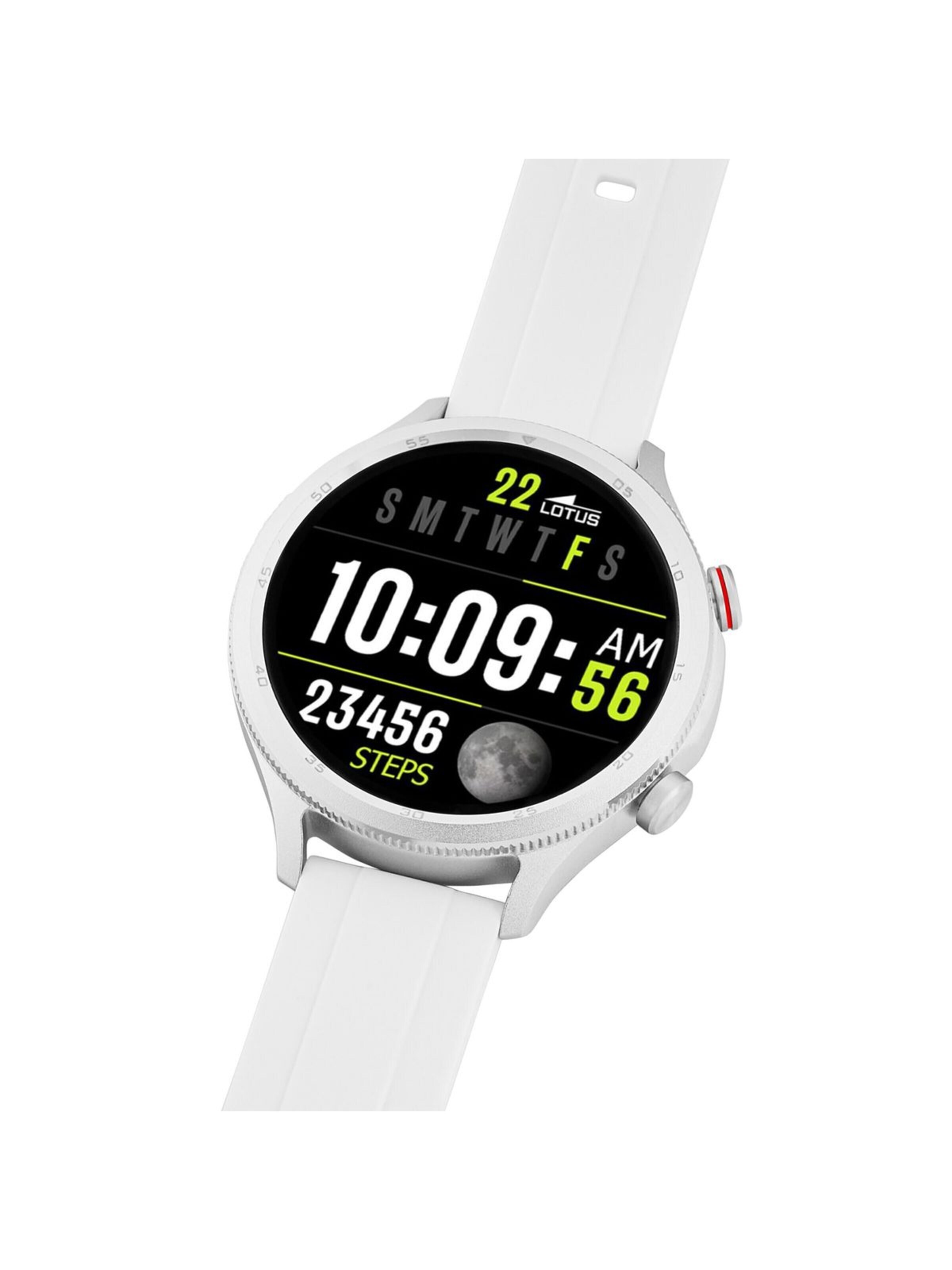 Montre digitale 'Naya Lite' Lotus en blanc