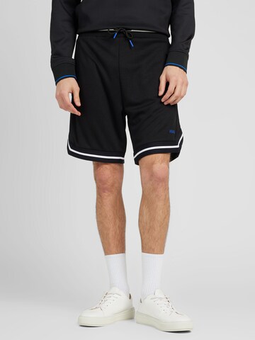 HUGO Blue Loosefit Shorts 'Nocrates' in Schwarz: predná strana