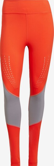 ADIDAS BY STELLA MCCARTNEY Workout Pants 'True Purpose' in Grey / Orange, Item view
