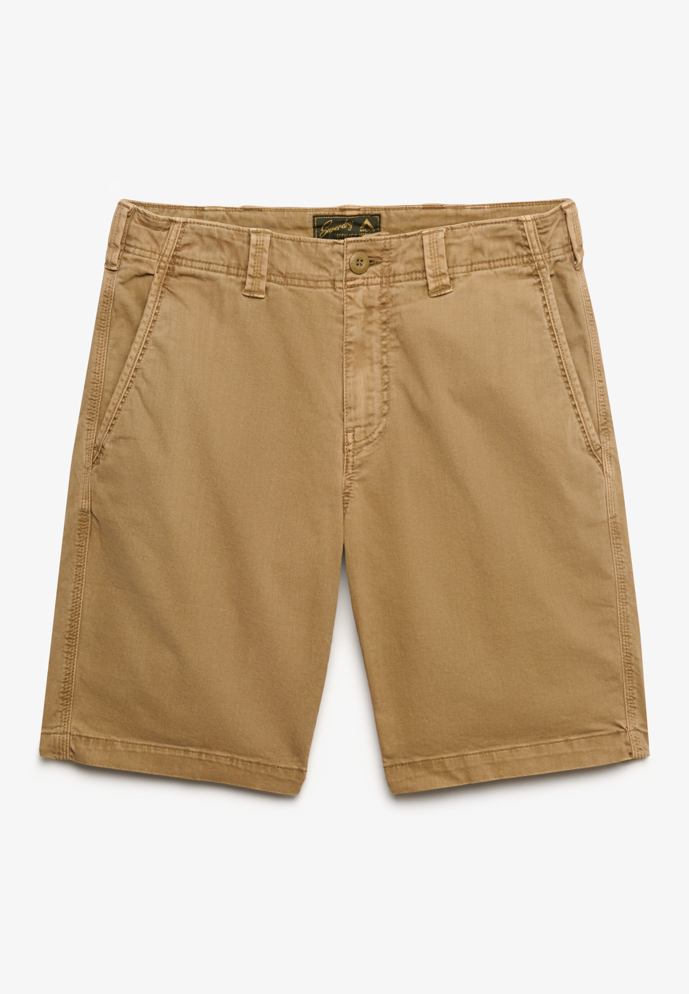 Superdry & Co Chino in Bruin: voorkant
