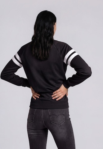 Sergio Tacchini Sweatvest 'Donatello' in Zwart
