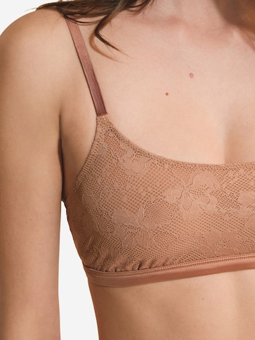 Bustier Soutien-gorge 'Pure Dentell' ETAM en beige