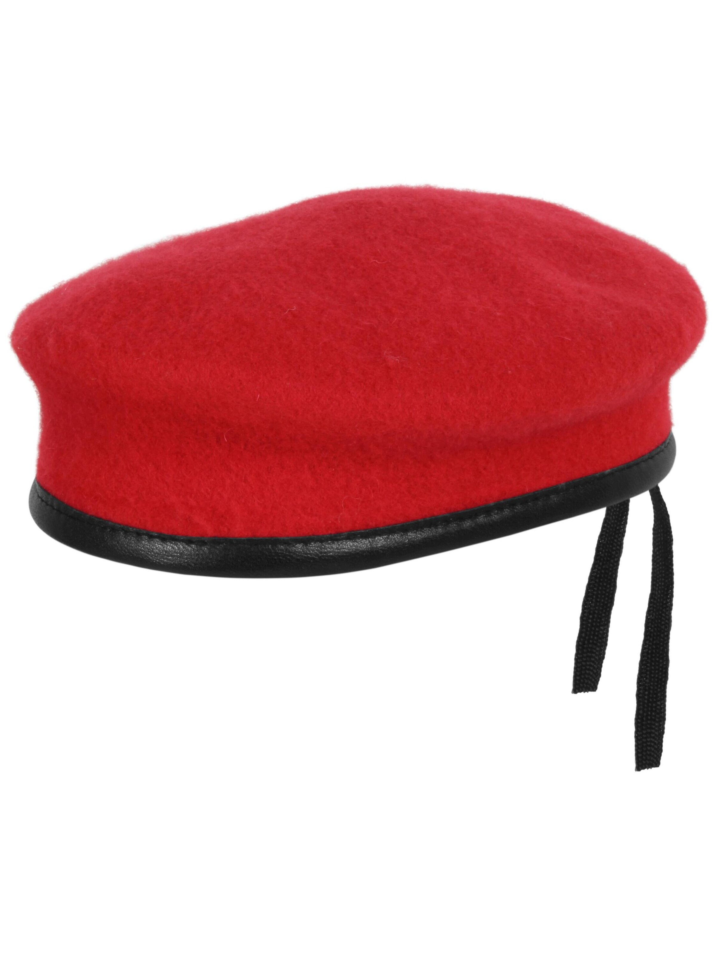 Chapeaux normani en rouge : devant