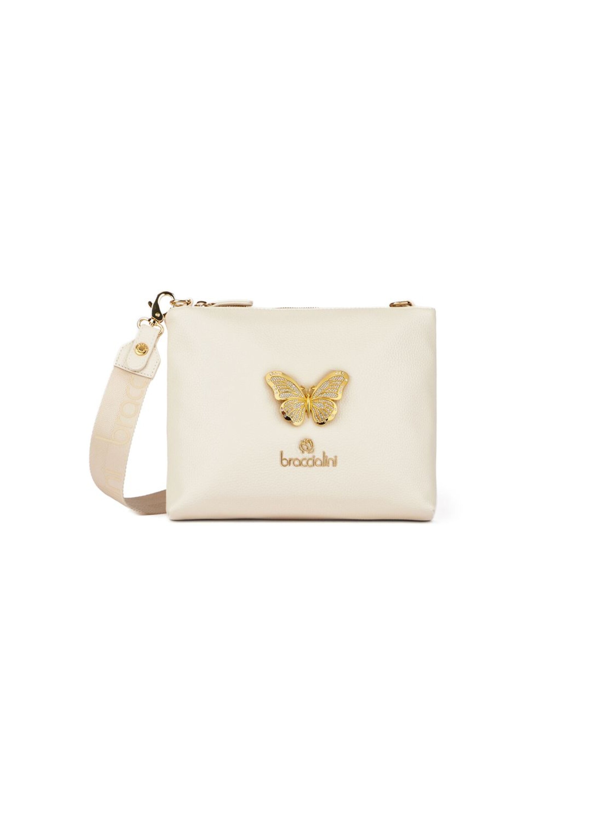 Braccialini Handbag 'Beth Jewels' in Beige: front