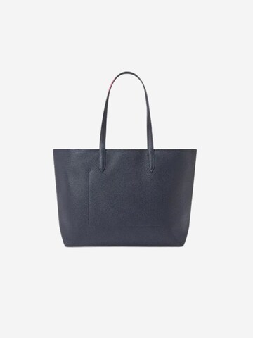 LACOSTE Nákupní taška 'Lacoste Sac Cabas zippé Anna Abimes Petunia' – modrá