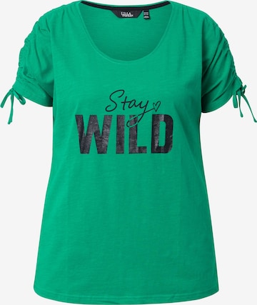 Ulla Popken Shirt in Green: front