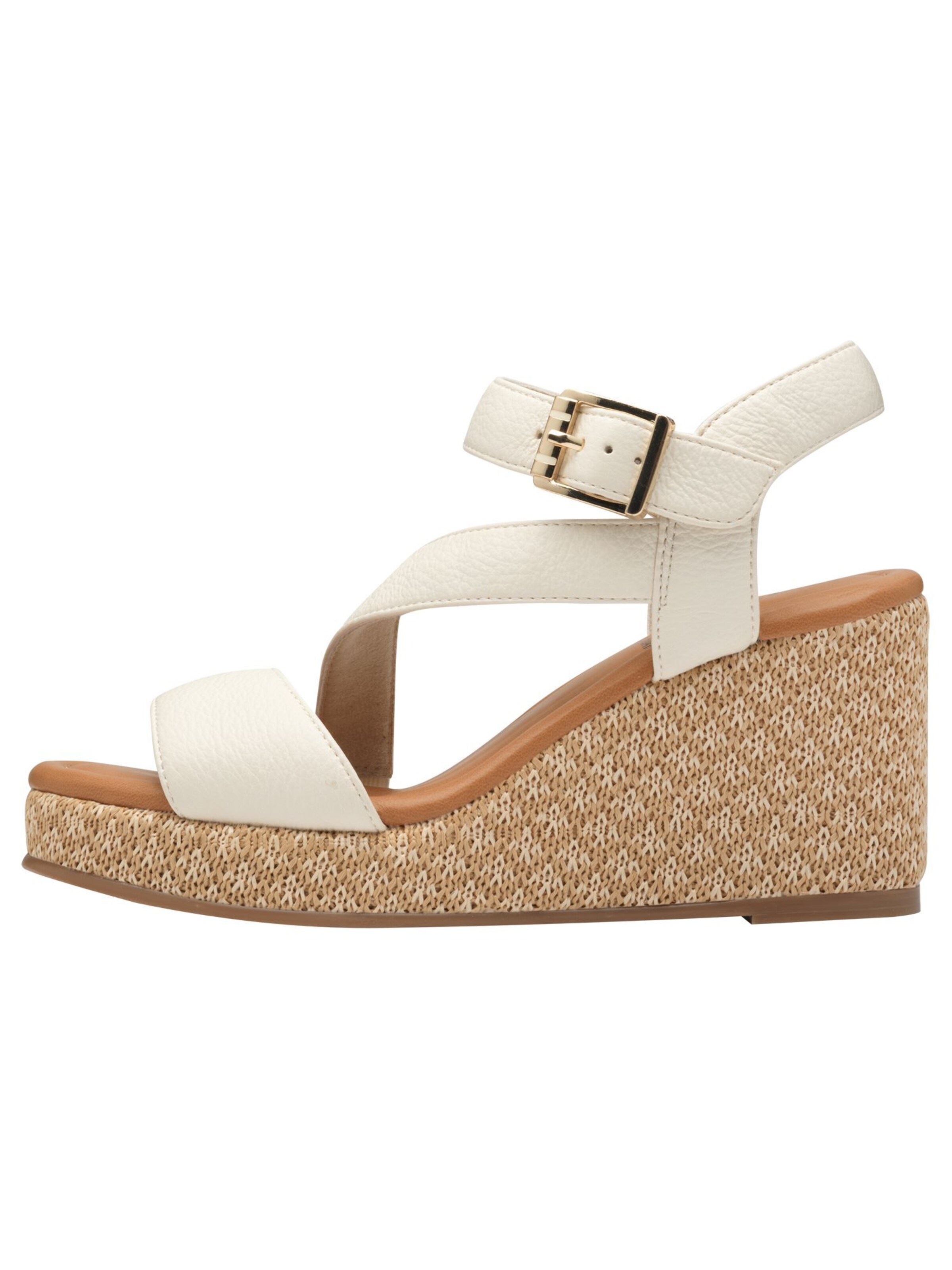 s.Oliver Sandale in Beige