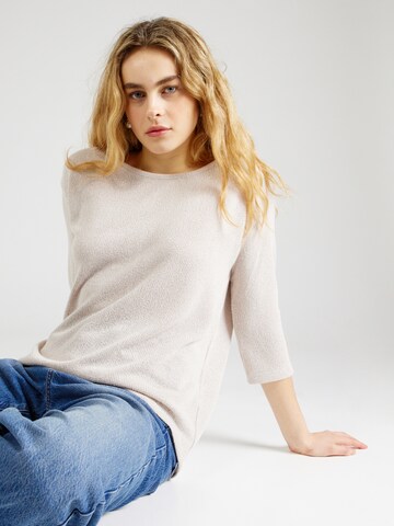 VERO MODA Pullover 'EDDIE' i beige: forside