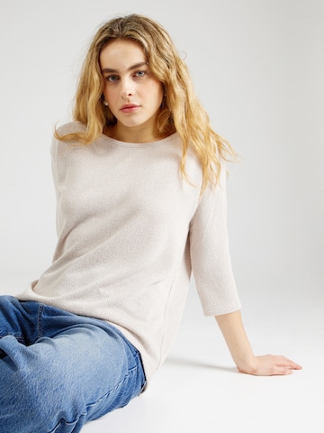 VERO MODA Sweter 'EDDIE' w kolorze beżowy: przód