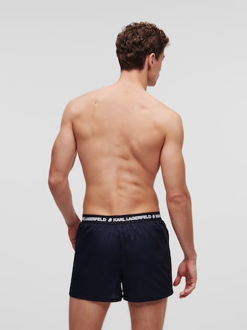 Karl Lagerfeld Boxershorts in Blau