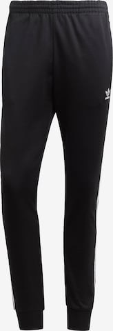 Effilé Pantalon 'Adicolor Classics Sst' ADIDAS ORIGINALS en noir : devant