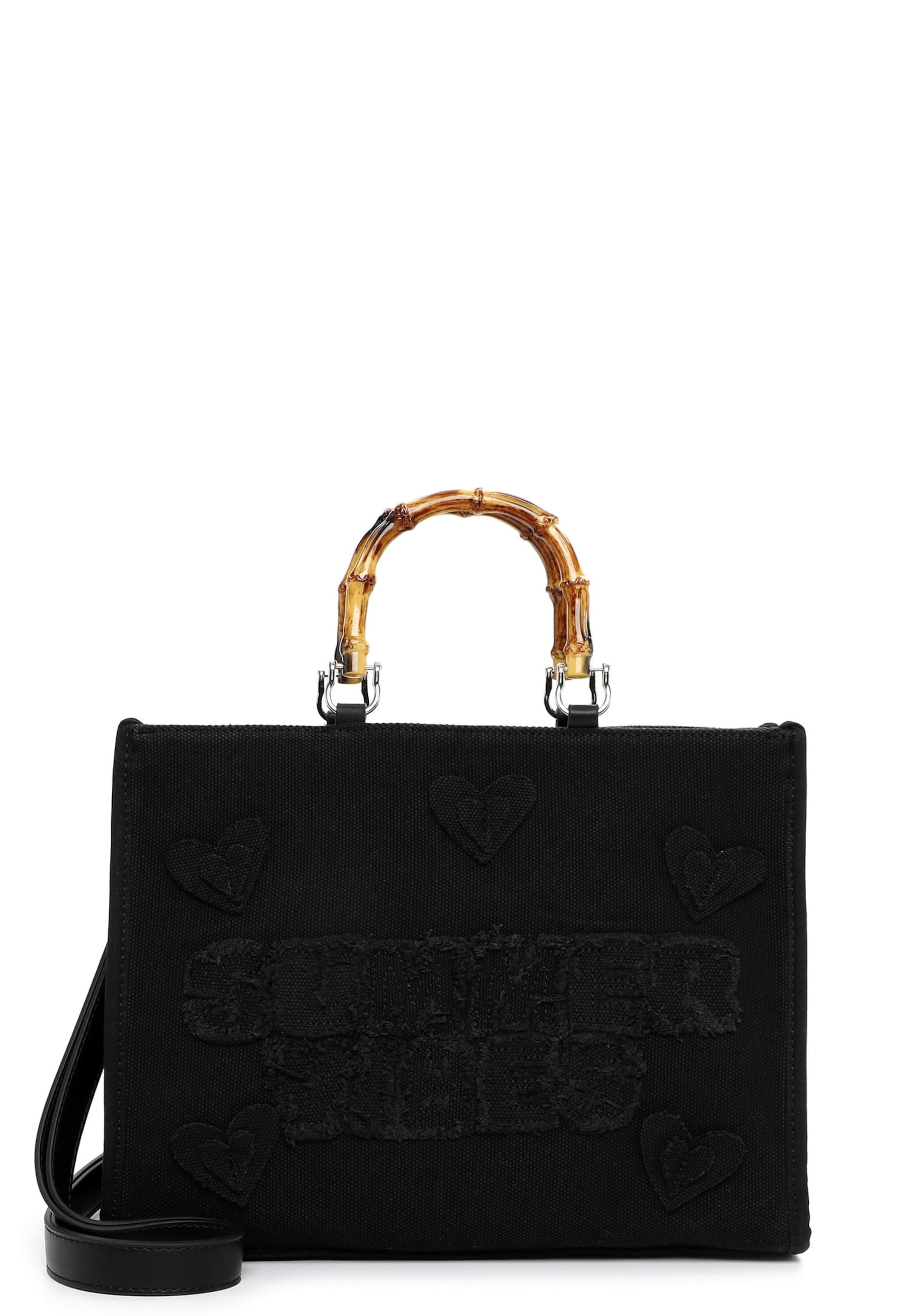 Emily & Noah Shopper ' E&N Joelle ' in Zwart: voorkant