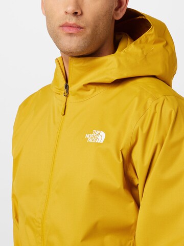 THE NORTH FACE Средняя посадка Куртка в спортивном стиле 'Quest' в Желтый