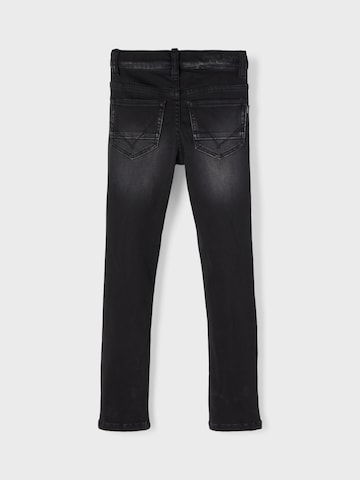 NAME IT Slimfit Jeans 'Theo' i svart