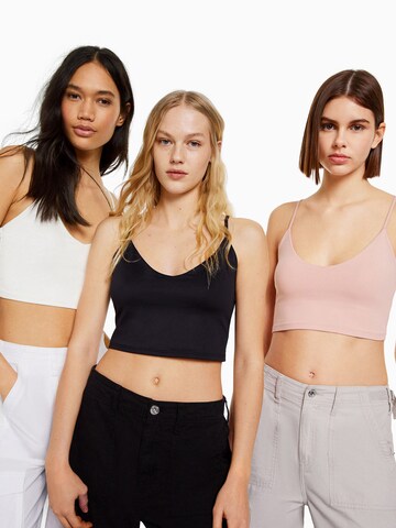 Bershka Top in Zwart